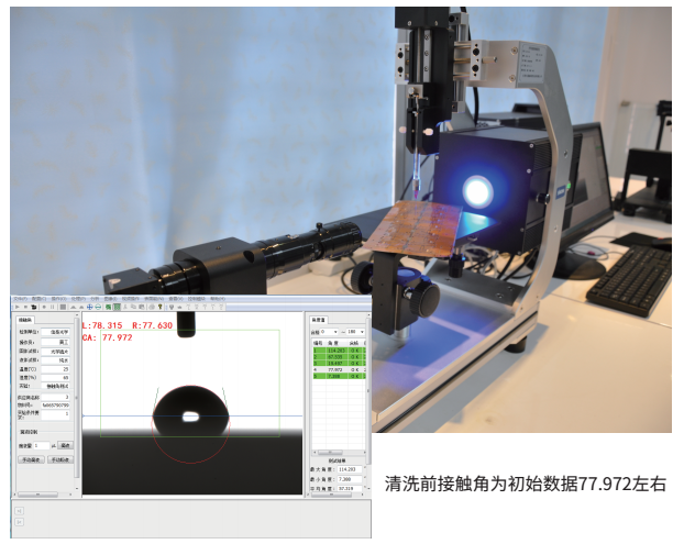 FPC清洗后的水滴角测量 (2).png