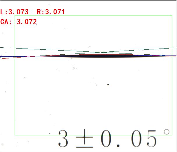 接触角测量仪软件，多种测试方法测试不同角度